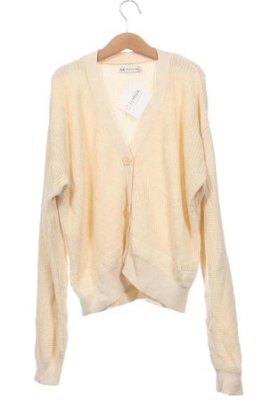 Kinder Strickjacke C&A, Größe 11-12y/ 152-158 cm, Farbe Beige, Preis € 6,99, #137215723