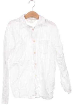 Kinderhemd H&M, Größe 8-9y/ 134-140 cm, Farbe Weiß, Preis € 6,85, #137048587