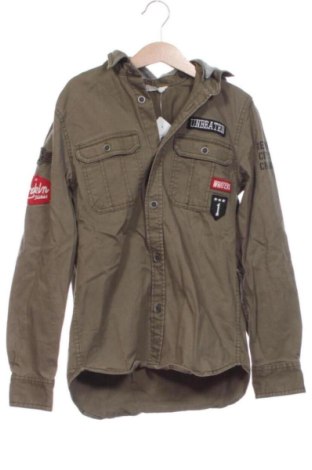 Kinderhemd H&M, Größe 8-9y/ 134-140 cm, Farbe Grün, Preis € 6,31, #137083862