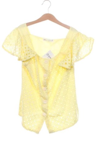 Детска риза Zara, Размер 12-13y/ 158-164 см, Цвят Жълт, Цена 8,00 €, #137267816
