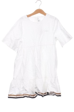 Kinderkleid BOSS, Größe 6-7y/ 122-128 cm, Farbe Weiß, Preis 35,24 €, #137034749