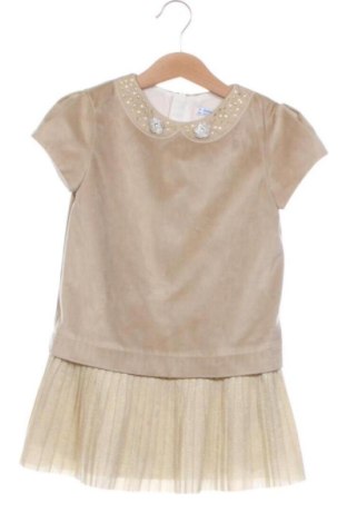 Kinderkleid Mayoral, Größe 3-4y/ 104-110 cm, Farbe Beige, Preis 16,00 €, #137251369