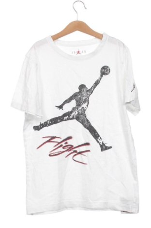 Детска тениска Air Jordan Nike, Размер 12-13y/ 158-164 см, Цвят Бял, Цена 19,42 €, #137169375