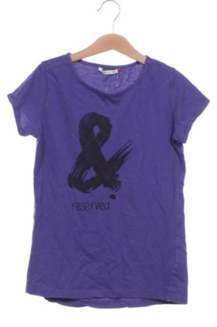 Kinder T-Shirt Reserved, Größe 8-9y/ 134-140 cm, Farbe Lila, Preis 5,72 €, #137255009