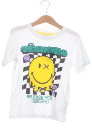 Детска тениска Smiley World, Размер 3-4y/ 104-110 см, Цвят Бял, Цена 6,09 €, #137123359