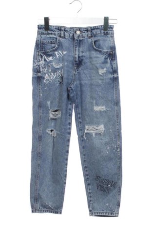 Детски дънки Zara, Размер 11-12y/ 152-158 см, Цвят Син, Цена 9,00 €, #137266056