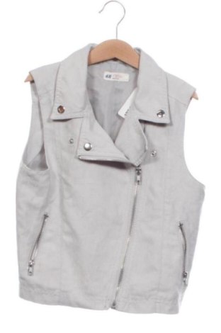 Kinderweste H&M, Größe 10-11y/ 146-152 cm, Farbe Grau, Preis € 9,00, #137236305