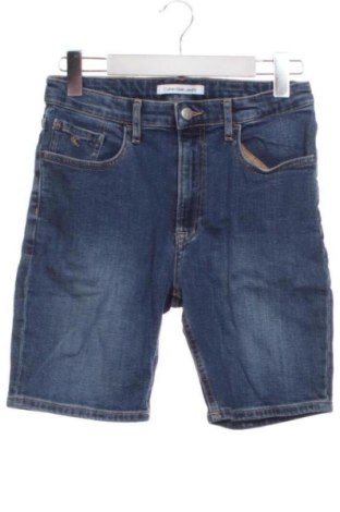 Παιδικό κοντό παντελόνι Calvin Klein Jeans, Μέγεθος 13-14y/ 164-168 εκ., Χρώμα Μπλέ, Τιμή 18,00 €, #137259789