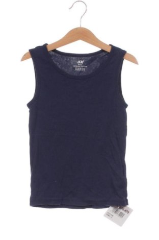 Μπλουζάκι αμάνικο παιδικό H&M, Μέγεθος 6-7y/ 122-128 εκ., Χρώμα Μπλέ, Τιμή 4,96 €, #137175429
