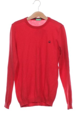 Kinderpullover United Colors Of Benetton, Größe 8-9y/ 134-140 cm, Farbe Rot, Preis 9,00 €, #137259467