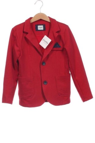 Παιδικό σακάκι Contrast, Μέγεθος 6-7y/ 122-128 εκ., Χρώμα Κόκκινο, Τιμή 16,00 €, #137213591