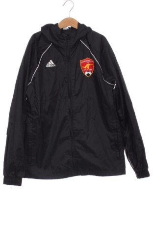 Kinderjacke Adidas, Größe 11-12y/ 152-158 cm, Farbe Schwarz, Preis 22,00 €, #137248463