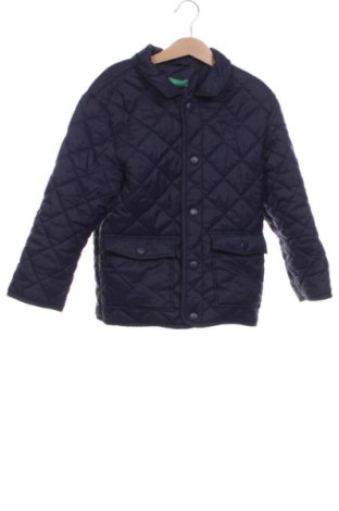 Geacă pentru copii United Colors Of Benetton, Mărime 5-6y/ 116-122 cm, Culoare Albastru, Preț 89,23 Lei, #137006544