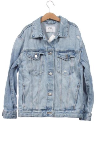 Geacă pentru copii Zara, Mărime 10-11y/ 146-152 cm, Culoare Albastru, Preț 62,99 Lei, #137246691
