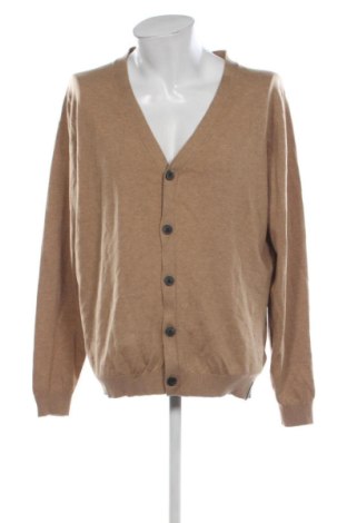 Ανδρική ζακέτα Jack & Jones, Μέγεθος XL, Χρώμα  Μπέζ, Τιμή 18,86 €, #137240398