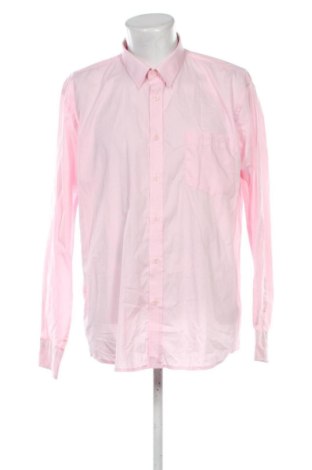 Herrenhemd Pierre Cardin, Größe 4XL, Farbe Rosa, Preis 19,00 €, #137217887