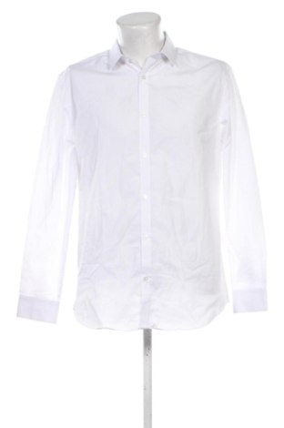Herrenhemd George, Größe L, Farbe Weiß, Preis 8,00 €, #137223730