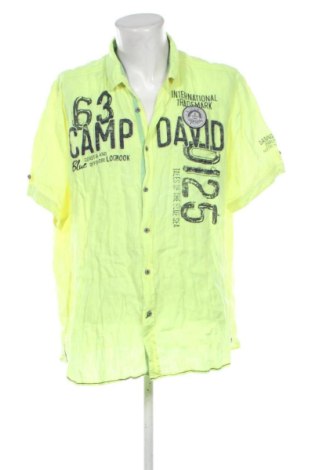 Herrenhemd Camp David, Größe XXL, Farbe Gelb, Preis 25,00 €, #137234718