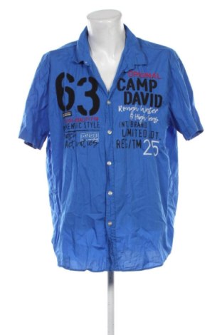 Herrenhemd Camp David, Größe 3XL, Farbe Blau, Preis 25,00 €, #137234786