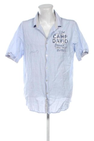 Herrenhemd Camp David, Größe XXL, Farbe Blau, Preis 25,00 €, #137234815