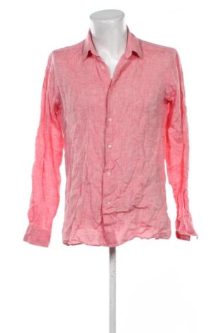 Herrenhemd Cortigiani, Größe L, Farbe Rosa, Preis 20,00 €, #137236279