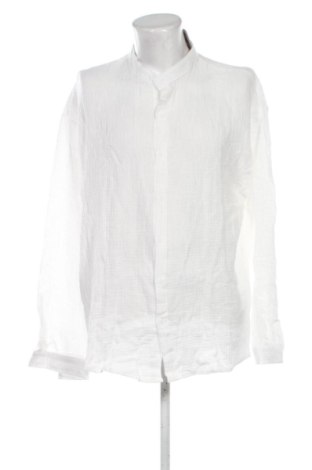 Мъжка риза SHEIN, Размер XXL, Цвят Бял, Цена 7,00 €, #137236814