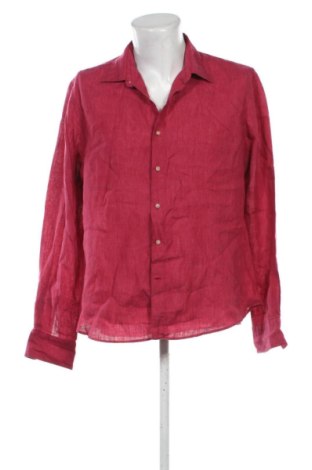 Herrenhemd Bigotti, Größe XL, Farbe Rot, Preis 20,38 €, #137240896