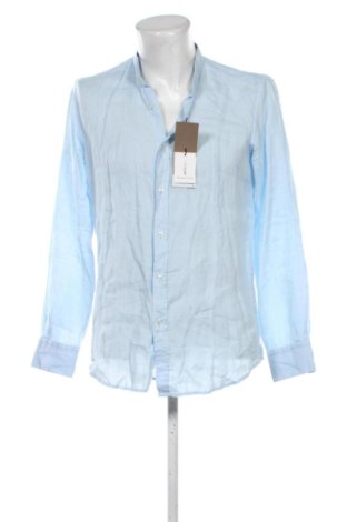 Herrenhemd Massimo Dutti, Größe M, Farbe Blau, Preis 48,58 €, #137240921