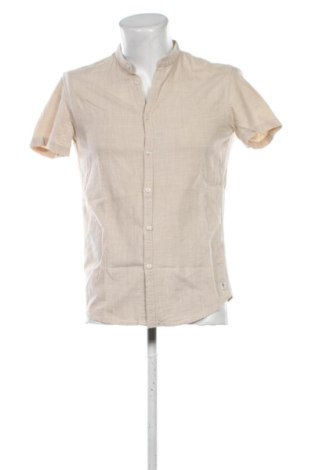 Cămașă de bărbați Tom Tailor, Mărime S, Culoare Bej, Preț 47,24 Lei, #137242361