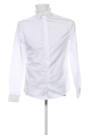 Мъжка риза H&M, Размер M, Цвят Бял, Цена 16,00 €, #137206989