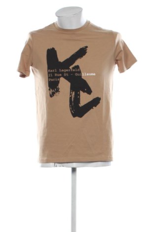Herren Shirt Karl Lagerfeld, Größe M, Farbe Beige, Preis 58,99 €, #137247526