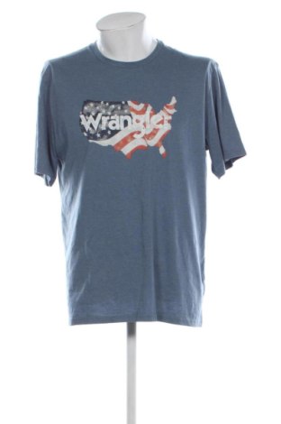 Мъжка тениска Wrangler, Размер L, Цвят Син, Цена 19,00 €, #137255059