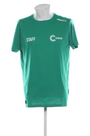 Ανδρικό t-shirt Craft, Μέγεθος XL, Χρώμα Πράσινο, Τιμή 37,34 €, #137258197