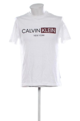 Herren T-Shirt Calvin Klein, Größe M, Farbe Weiß, Preis € 30,53, #137268765