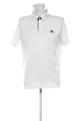 Męski T-shirt Adidas, Rozmiar L, Kolor Biały, Cena 93,14 zł, #137272793
