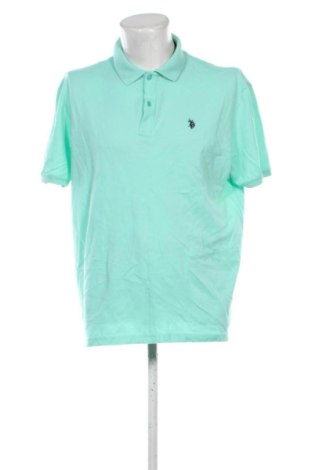 Férfi póló U.S. Polo Assn., Méret 3XL, Szín Zöld, Ár 9 188 Ft, #137276606