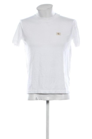 Męski T-shirt Calvin Klein Jeans, Rozmiar M, Kolor Biały, Cena 177,99 zł, #137107313