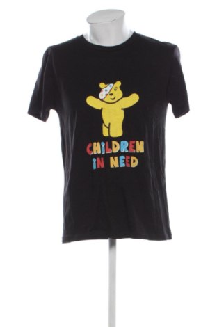 Męski T-shirt H&M, Rozmiar M, Kolor Czarny, Cena 75,64 zł, #137247508