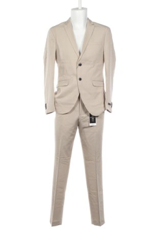 Herrenanzug Jack & Jones, Größe L, Farbe Beige, Preis 137,99 €, #137152595