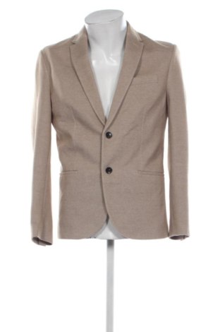 Herren Sakko Zara, Größe M, Farbe Beige, Preis 19,00 €, #137261704