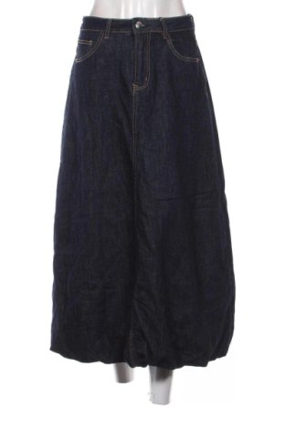Fustă Stradivarius, Mărime S, Culoare Albastru, Preț 62,99 Lei, #137232911