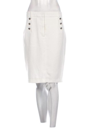 Fustă Zara, Mărime L, Culoare Alb, Preț 68,24 Lei, #137259876