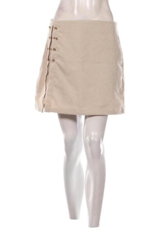 Fustă SHEIN, Mărime L, Culoare Bej, Preț 26,25 Lei, #137261302