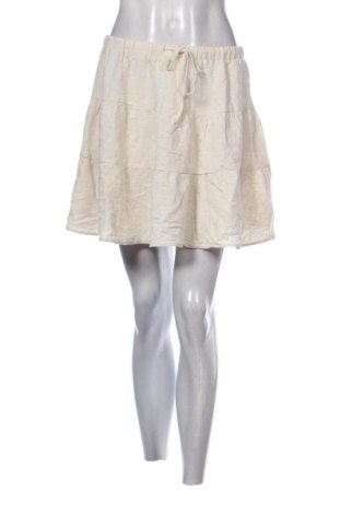 Fustă Stradivarius, Mărime M, Culoare Ecru, Preț 41,99 Lei, #137252508