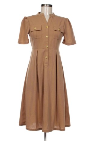 Rochie Unbranded, Mărime S, Culoare Bej, Preț 94,48 Lei, #137223187