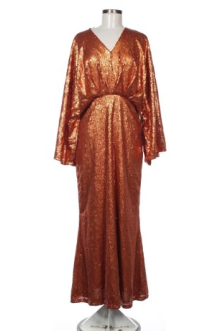 Kleid H&M, Größe M, Farbe Golden, Preis 21,34 €, #137259104
