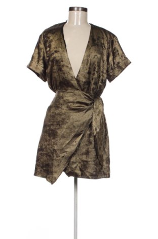 Rochie Zara, Mărime S, Culoare Auriu, Preț 83,00 Lei, #137261091