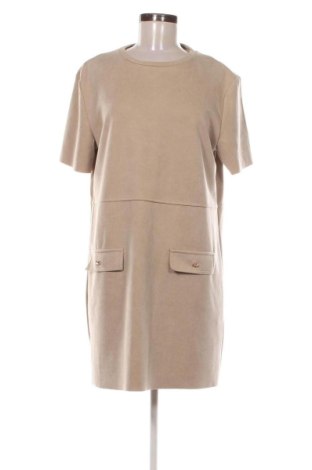 Рокля Zara, Размер XL, Цвят Бежов, Цена 19,00 €, #137233527
