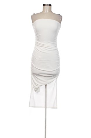 Rochie Bershka, Mărime XS, Culoare Ecru, Preț 89,23 Lei, #137261281