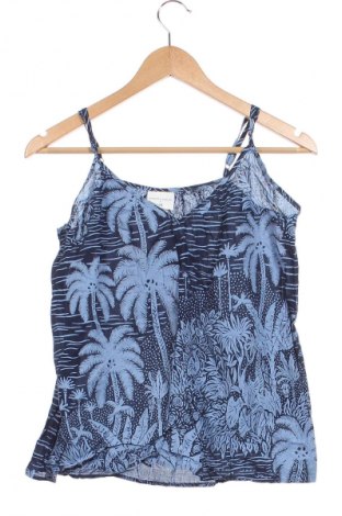 Γυναικείο αμάνικο μπλουζάκι H&M x Desmond & Dempsey, Μέγεθος XS, Χρώμα Μπλέ, Τιμή 10,99 €